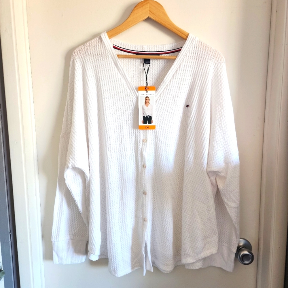 White Tommy Hilfiger Top